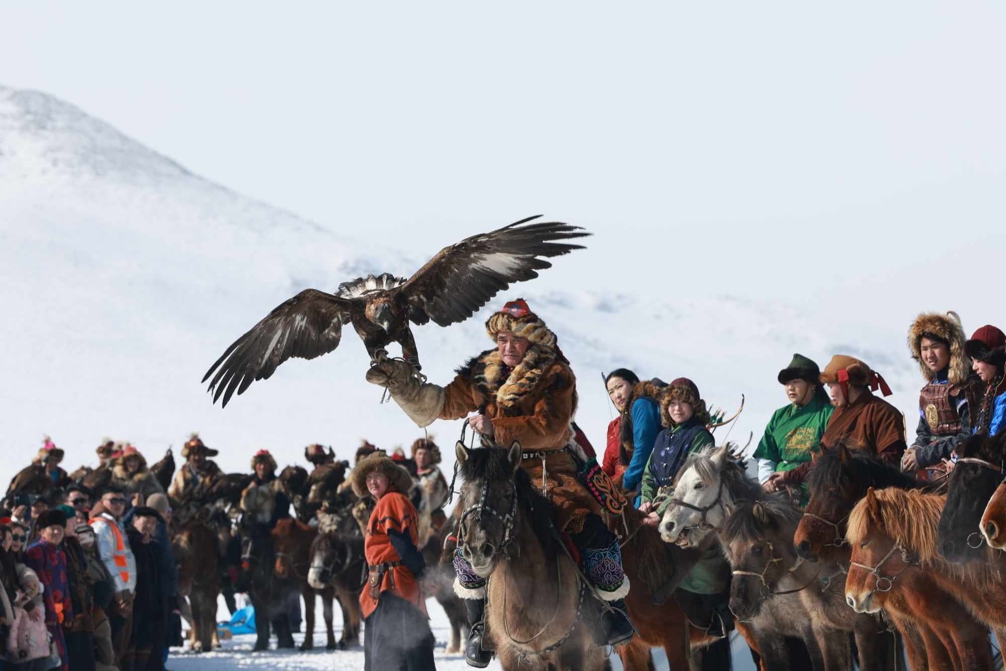 Mongolia Winter Eagle Festival Tour — Ulaanbaatar, Terelj Park, Mongolia